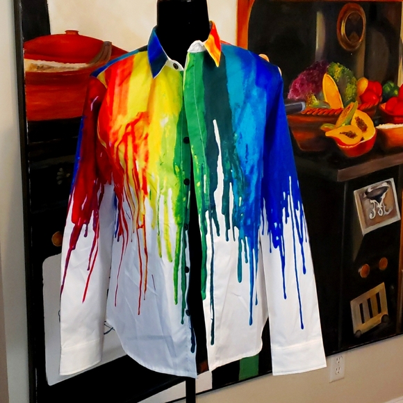 Xuan Ying Other - Colorful long-sleeved Men's Shirt